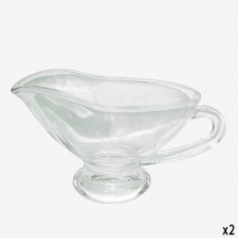 GLASS GRAVY BOAT HANDLE (WITHOUT