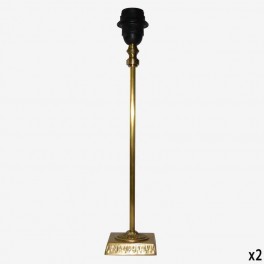GOLDEN LAMP WITH RCTG CARVED BAS