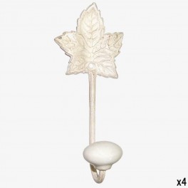WHITE HANGER WITH 1 LEAF