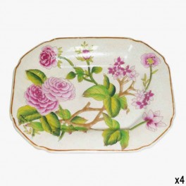 MD CHAMFER P TRAY CAMELLIA FLOWE