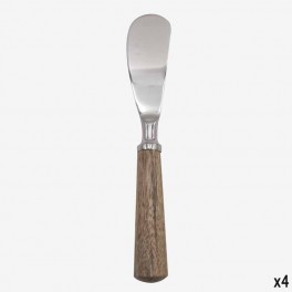 BUTTER KNIFE WITH NAT WOOD HANDL