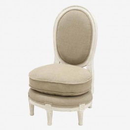 LOW WH BEDROOM CHAIR UPHOLSTERED