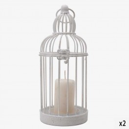 WH CANDLEHOLDER CAGE (CANDLE NOT
