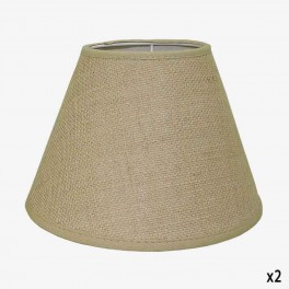 25cm NAT JUTE LAMPSHADE MOVABLE 
