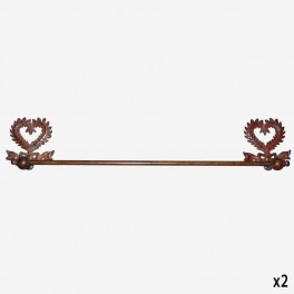 WC LARGE CROWN BOW TOWEL HOLDER