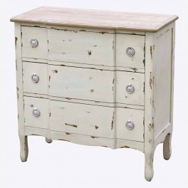 WH WOOD CHEST OF 3 DRAWERS NAT T