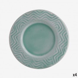 TURQUOISE BREAD PLATE