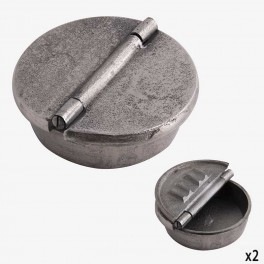 ROUND ASHTRAY WITH LID