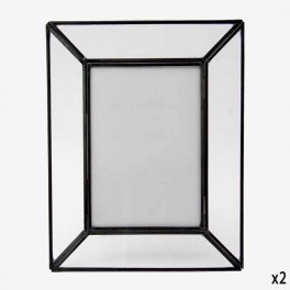 LARGE PHOTO FRAME STAND AND BLAC
