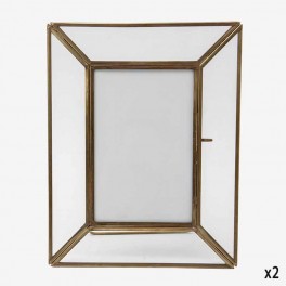 LARGE PHOTO FRAME STAND GOLDEN E