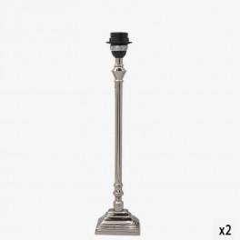 MED SIZE RECTANG BASE TABLE LAMP