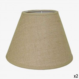 40cm NATURAL JUTE LAMPSHADE 