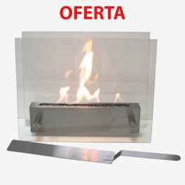 PORTABLE STEEL GLASS CHIMNEY (RE