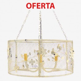 LARGE WHITE CEILING LAMP GRILLE 