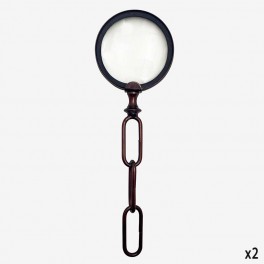 MAGNIFYING GLASS OXIDE CHAIN HAN